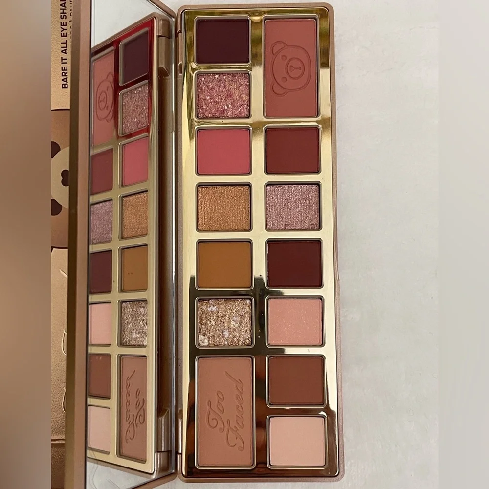 Too Faced Teddy Bare Wye Shadow Palette New in Box
